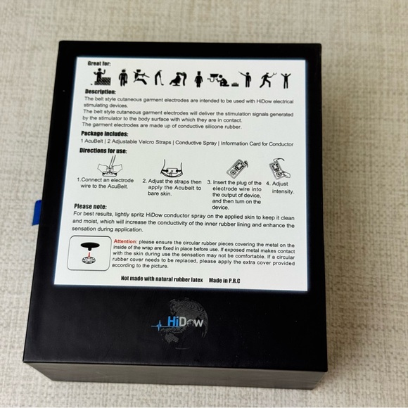 HiDow AcuBelt for Waist Back & Joint Stimulation New - Picture 2 of 6